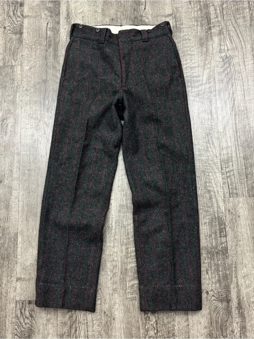 Vintage Woolrich Plaid Wool Pants - Picture 1 of 8